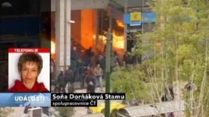 Telefonát Soni Dorňákové