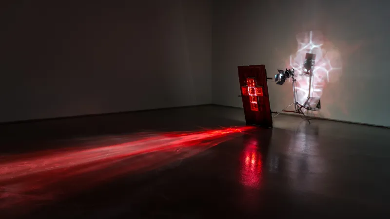 Z výstavy Milan Cais: Dveře dovnitř (Villa Pellé)