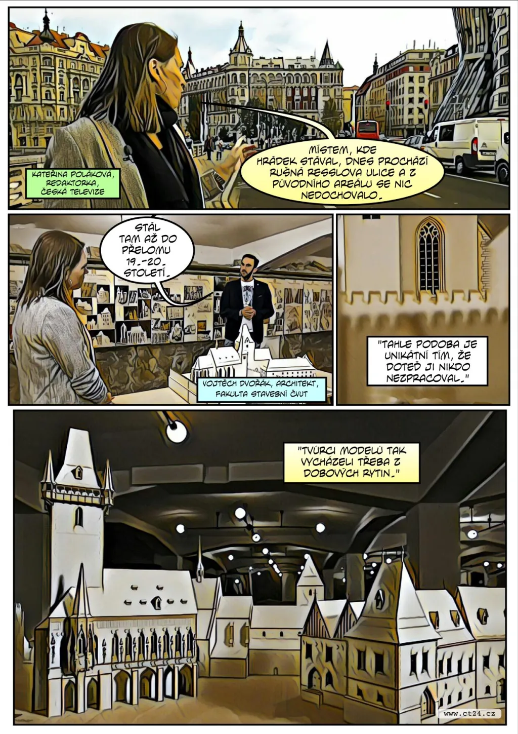Komiks: Modely staveb