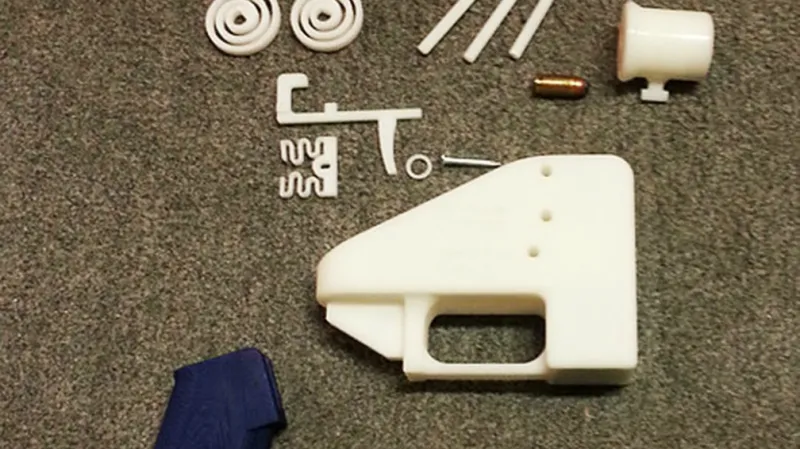 Zbraň z 3D tiskárny