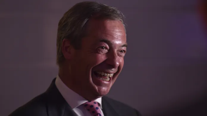 Jeden z nejvýraznějších stoupenců brexitu, europoslanec Nigel Farage