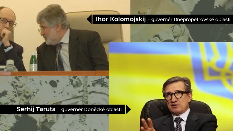 Guvernéři východoukrajinských oblastí