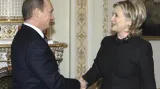 Vladimir Putin a Hillary Clintonová