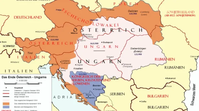 Konec Rakouska-Uherska