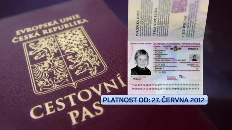 Cestovní pas pro děti