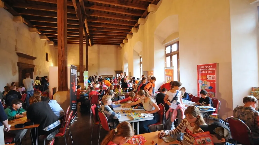 Hry a hlavolamy na Novoměstské radnici