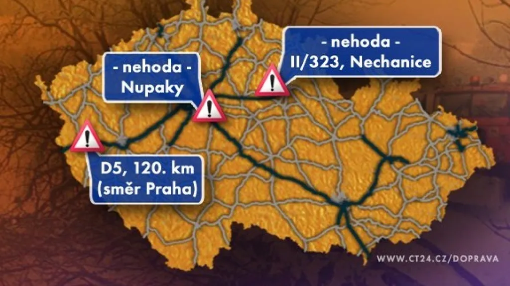Dopravní situace v pátek 27. 3. 2009