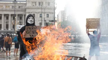 Snaha o reformu argentinského pracovního zákona vyvolala protesty