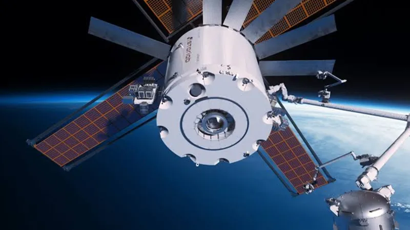 Vizualizace stanice Starlab