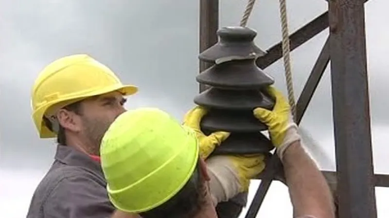 Oprava elektrického vedení