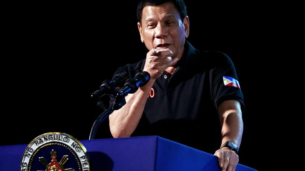 Filipínský prezident Rodrigo Duterte