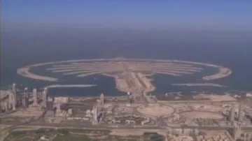 Umělý ostrov v Dubaji