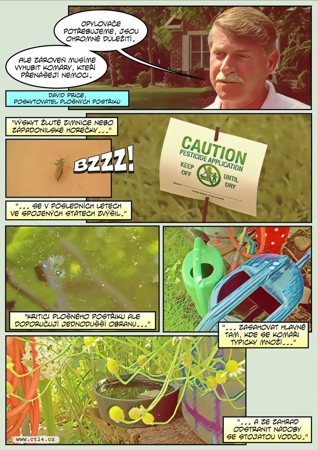 Američané si oblíbili postřiky proti komárům. Odborníci varují před ekologickými dopady