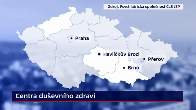 Centra duševního zdraví v ČR