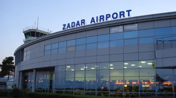 Budova letiště v Zadaru