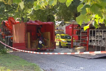 Hasiči našli po 55 hodinách muže zasypaného ve studni na Břeclavsku. Je mrtev