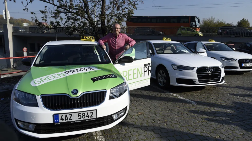 Taxi Green-Prague Radima Jančury