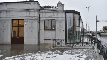 Nově zrekonstruované křídlo budovy Hlavního nádraží v Brně