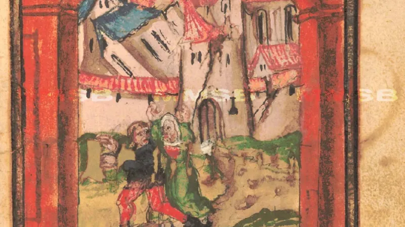 Zemětřesení v Egerische Chronik