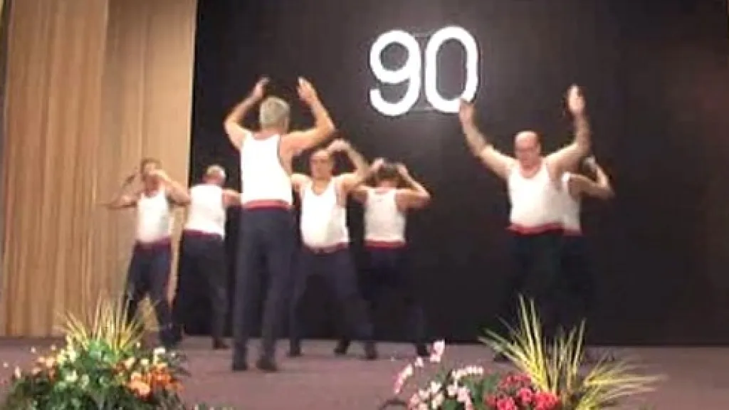 Sokolové při vystoupení