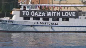 Plavidlo mezinárodní flotily pro Gazu