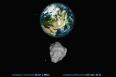 Zemi těsně minul stometrový asteroid, astronomové si ho všimli na poslední chvíli