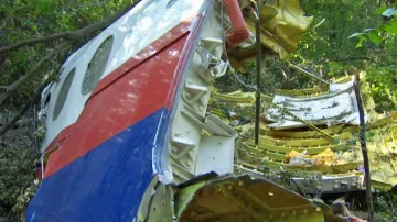 Záchranáři našli velký kus trupu malajsijského letadla