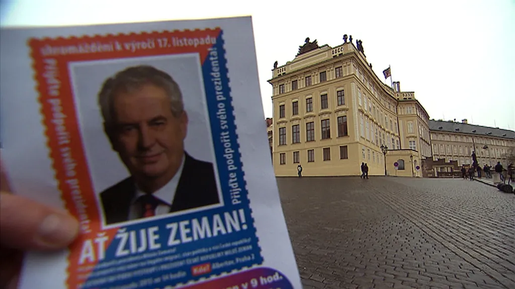 Zájezd na podporu prezidenta