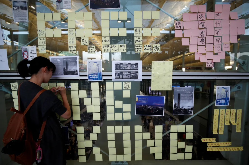 Umění a protesty v Hongkongu