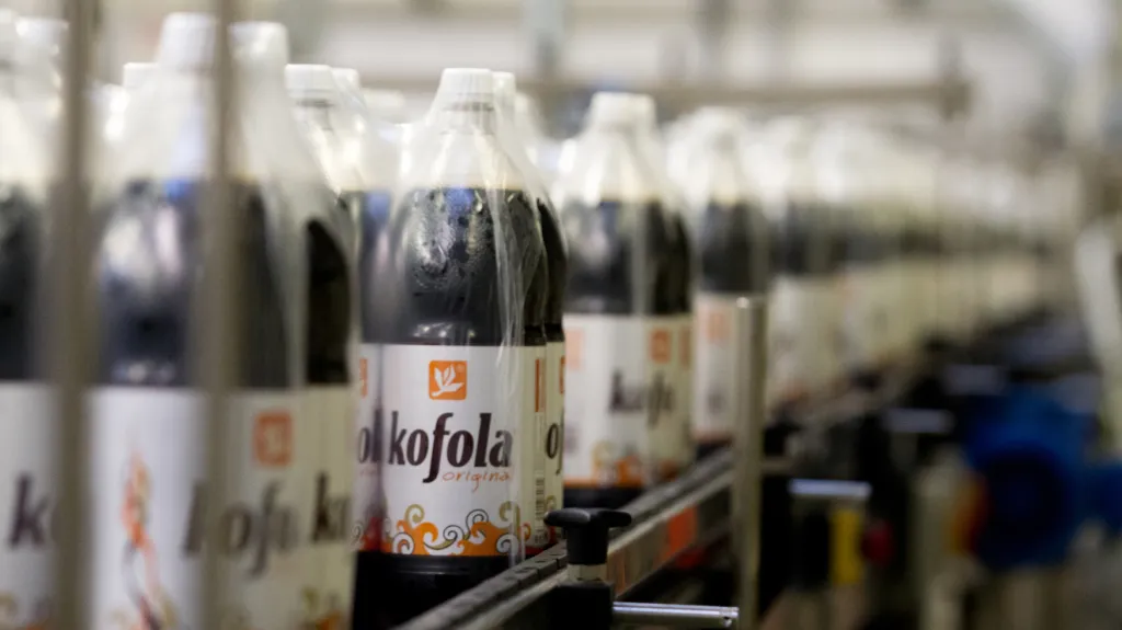 Výrobní linka Kofoly v Krnově