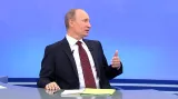 Vladimir Putin v televizní besedě