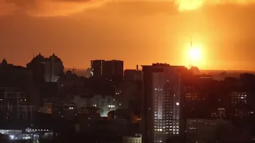 Kyjev čelil ruským útokům