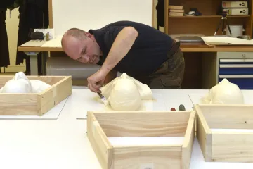 Posmrtné masky Masaryka, Štefánika i Beneše dostávají své kopie. Poputují do Izraele