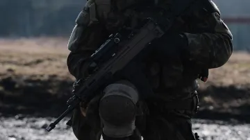 Jeden z členů 72. mechanizovaného praporu.