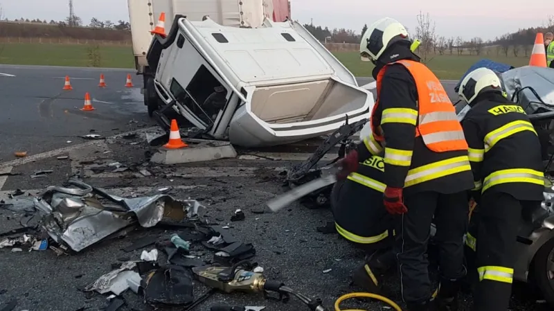 Nehoda u Drhovle na Písecku