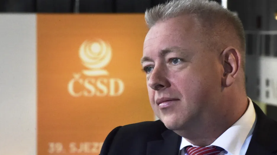 Milan Chovanec na sjezdu ČSSD