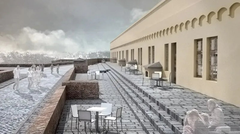 Vizualizace Špilberku po opravách