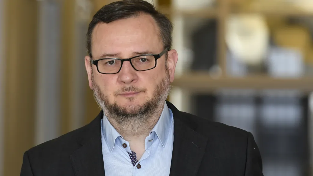 Petr Nečas u soudu 16. dubna 2019