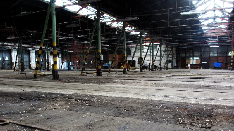 Likvidace bubenských dílen je v plném proudu