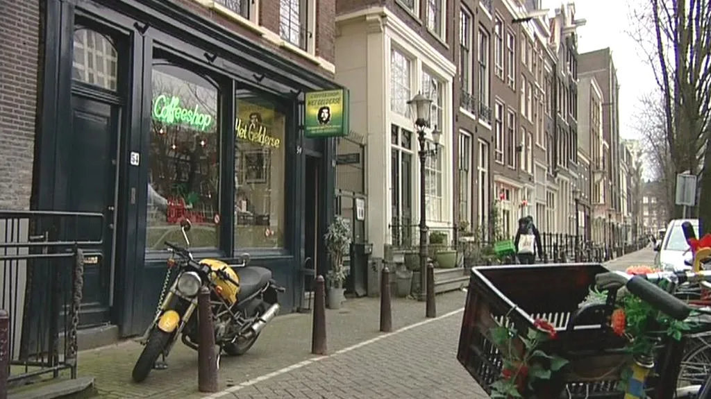 Amsterdamský coffee shop