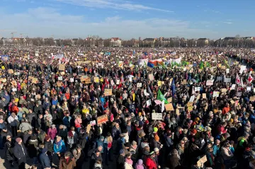 V Mnichově protestovalo 250 tisíc lidí proti spolupráci politiků s AfD
