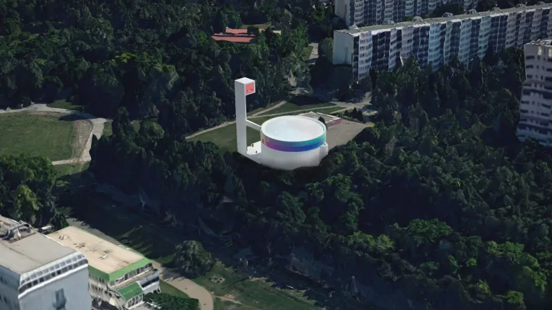 Vizualizace podoby nového kostela