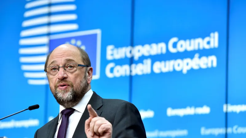 Šéf europarlamentu Martin Schulz