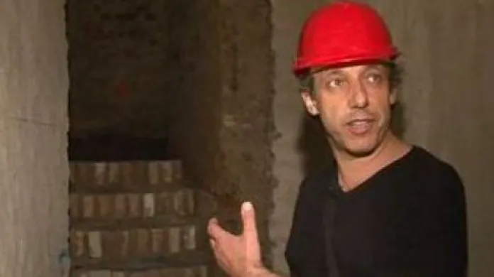 Prohlídka dokončovaného labyrintu s Alešem Svobodou, odborníkem na brněnské podzemí