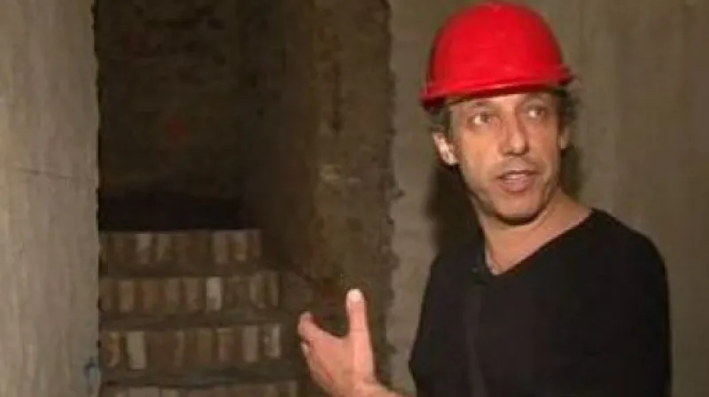 Prohlídka dokončovaného labyrintu s Alešem Svobodou, odborníkem na brněnské podzemí