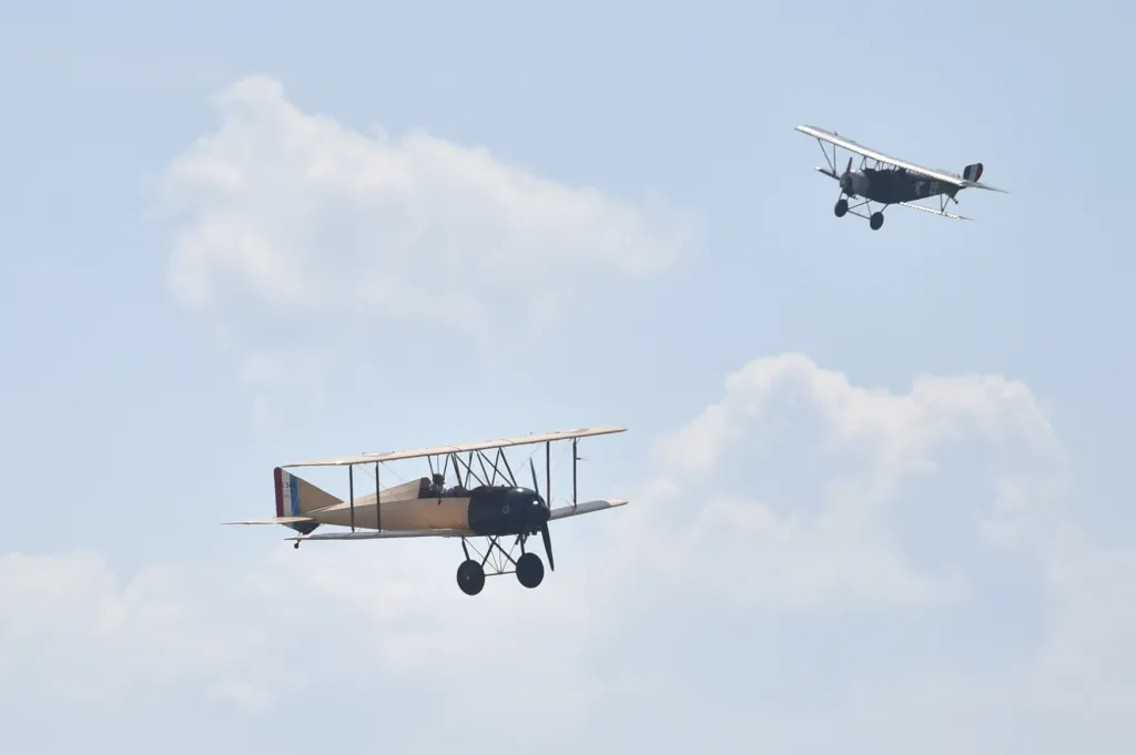 Ukázky historických letadel