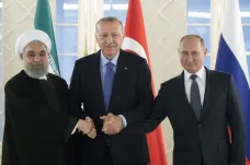 Turecko, Rusko a Írán mají odpovědnost za mír v Sýrii, uvedl Erdogan