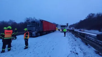 Dopravní nehoda na dálnici D8