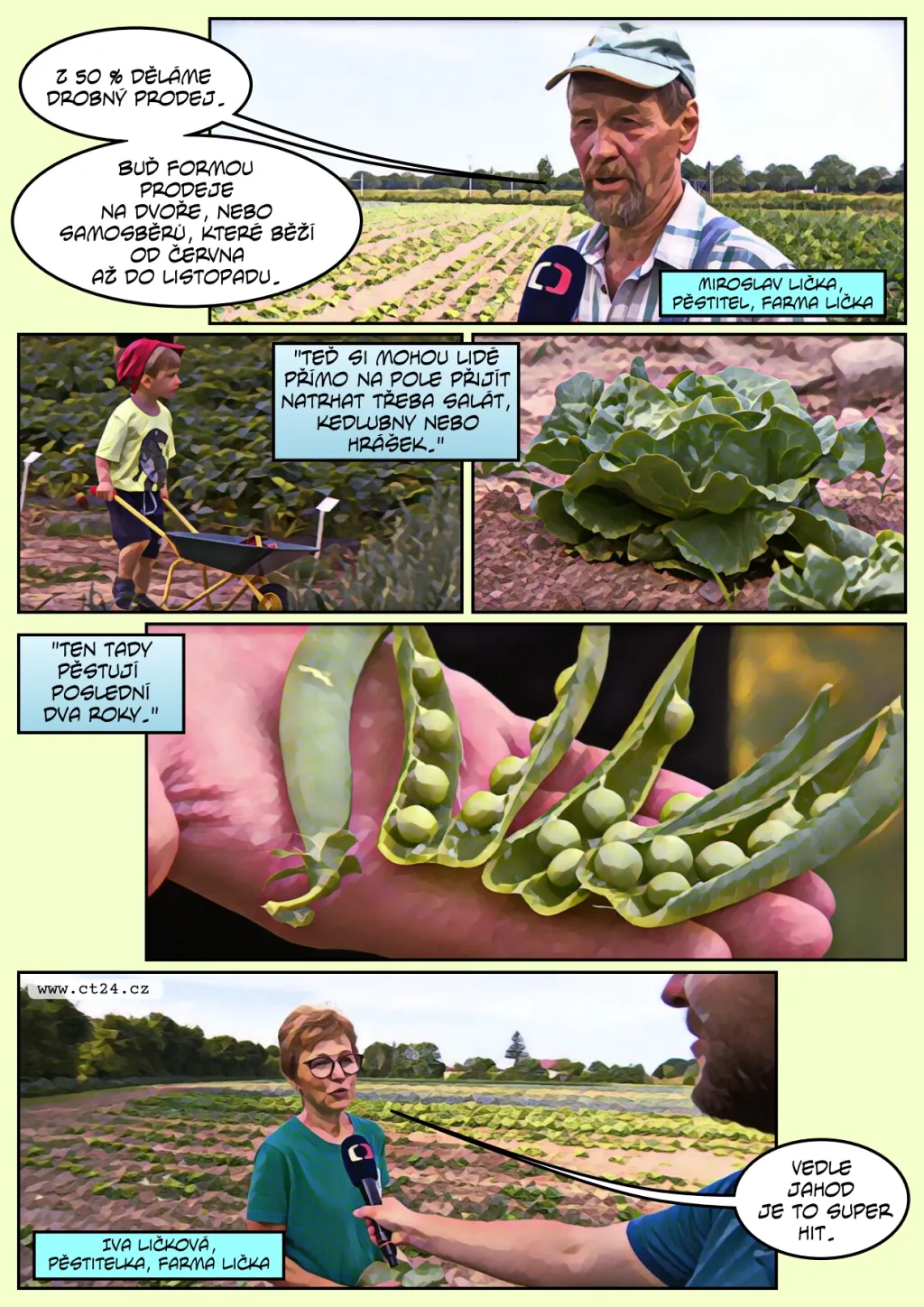 Lidé chtějí ušetřit za ovoce a zeleninu, a tak je sbírají sami