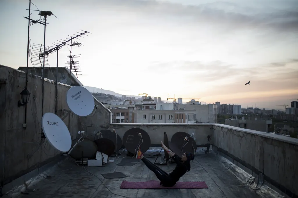 Nominace v sekci Sport: Seyed Ali (Farzam) Saleh se sérií snímků nazvanou Střecha